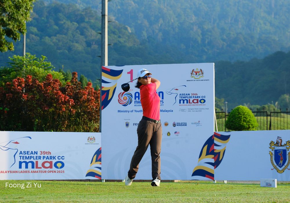 Malaysia’s Foong Zi Yu sets the pace at ASEAN Templer Park CC 39th Malaysian Ladies Amateur Open