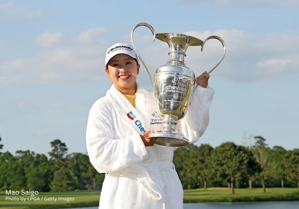 Japan’s Mao Saigo wins maiden Major and first LPGA title in five-way playoff at The Chevron Championship