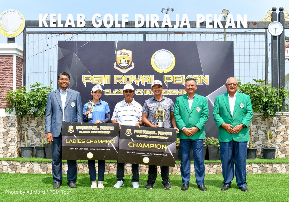Ervin Chang and Liyana Durisic triumph in PGM Royal Pekan Closed Championship
