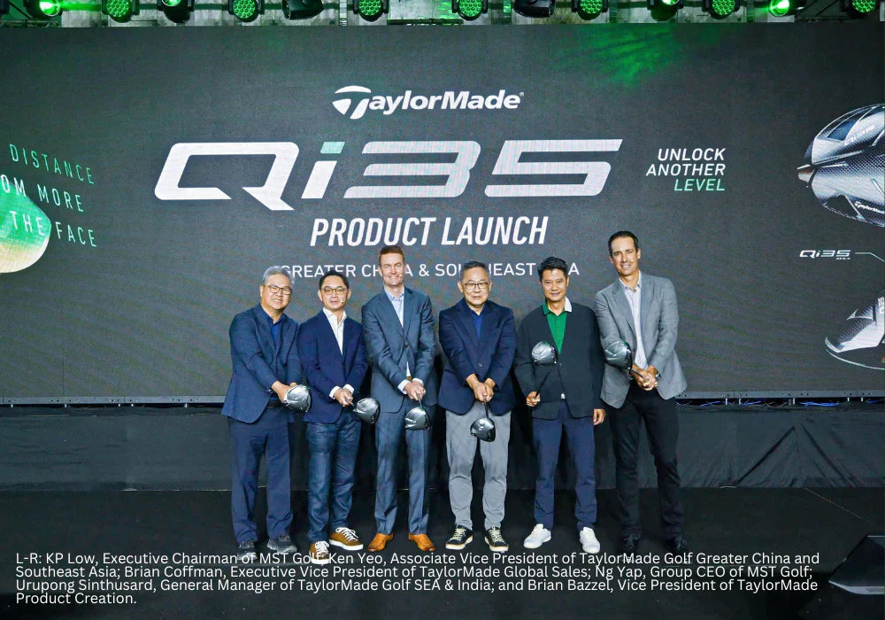 TaylorMade and MST Golf host Qi35 product launch for Greater China and Southeast Asia in Kuala Lumpur