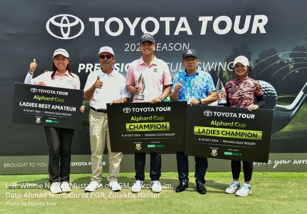 Marcus Lim secures first professional win at Alphard Cup, Zulaikah Nasser bags second consecutive title