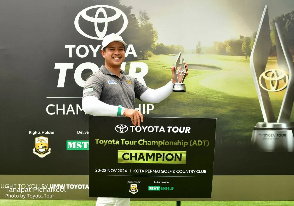 Thailand's Tanapat Pichaikool celebrates birthday with win at Toyota Tour Championship, Edven Ying finishes as best-placed Malaysian in T8