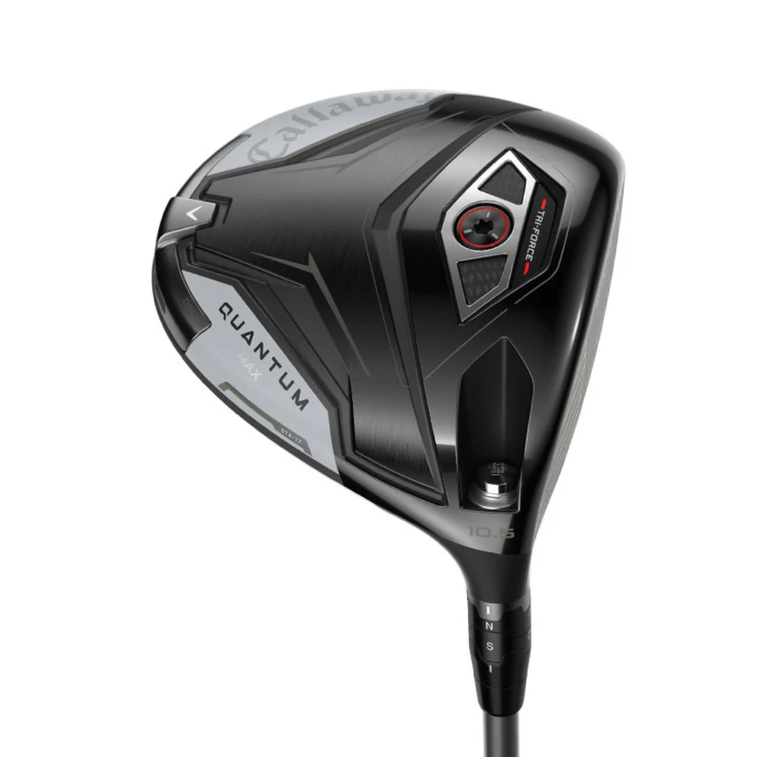 Callaway Quantum Max premium high-MOI golf driver with Tri-Force sole tech