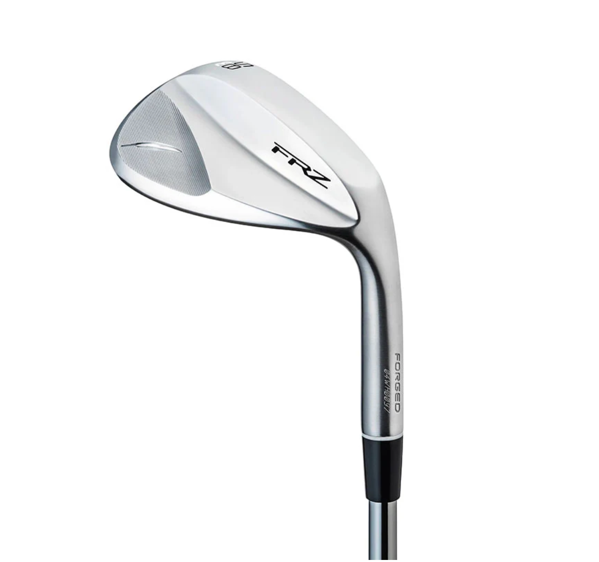 Fourteen FRZ forged golf wedge back view in chrome finish