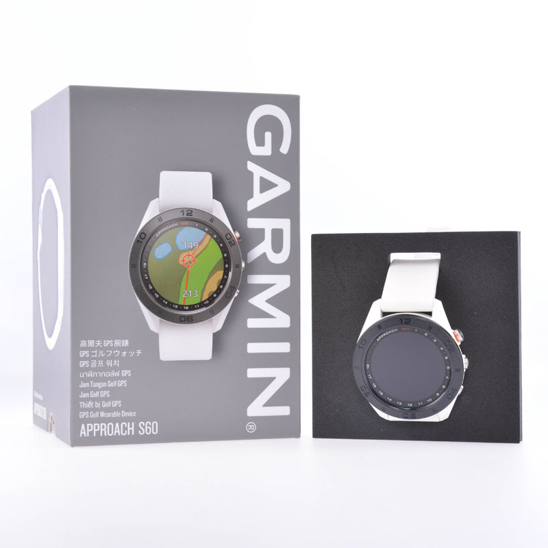 GARMIN Approach S60 Silicone Golf Watch (White)