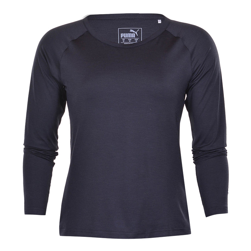 PUMA Sun Crew Women's Long Sleeve Shirt (Black)