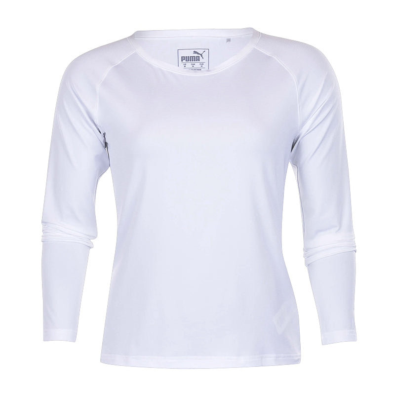 PUMA Sun Crew Women's Longsleeve Shirt (White)