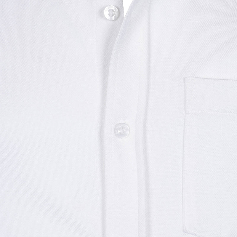 CUTTER & BUCK Oxford Button Men's Long Sleeve Shirt (White)