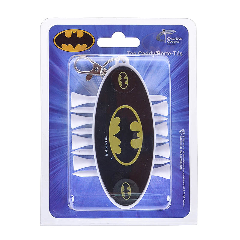 CREATIVE COVERS Batman Tee Caddy - Hold 2 _" Tees & 2 Markers