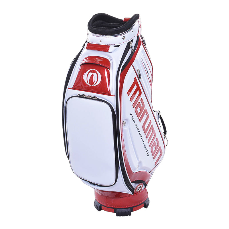 MARUMAN 9.5" Caddie Bag (White/Red)