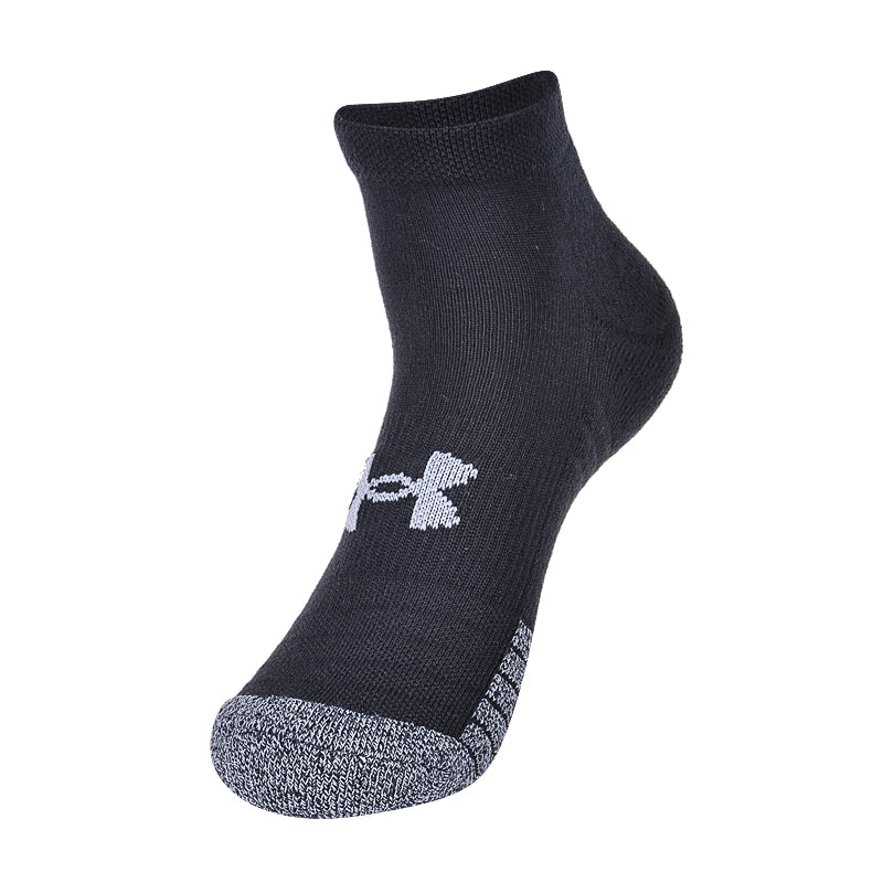 UNDER ARMOUR Heatgear 3-Pack Men's Socks (Black/White/Steel)