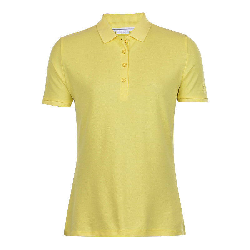 CALVIN KLEIN Performance Cotton Women's Polo (Limelight)