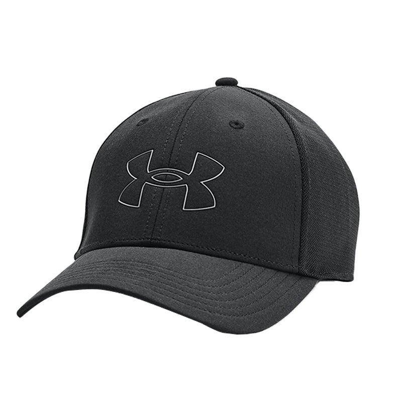 UNDER ARMOUR Driver Mesh Adjustable Men's Cap (Black/Grey)
