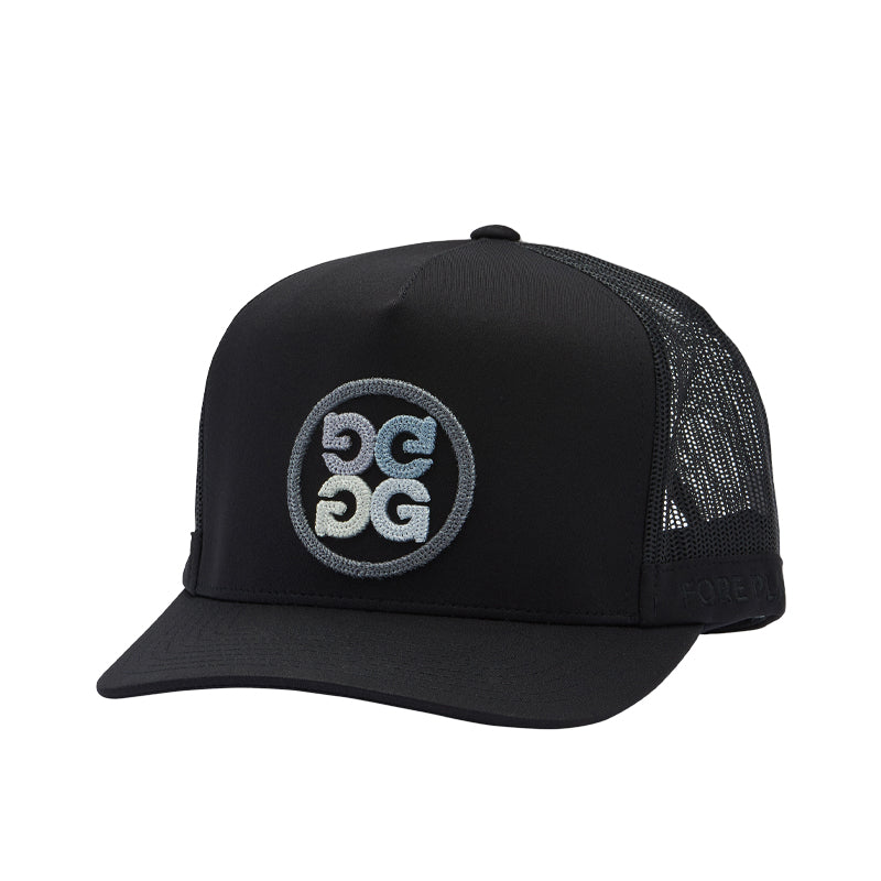 GFORE Circle G's Interlock Knit Men's Cap (Onyx)