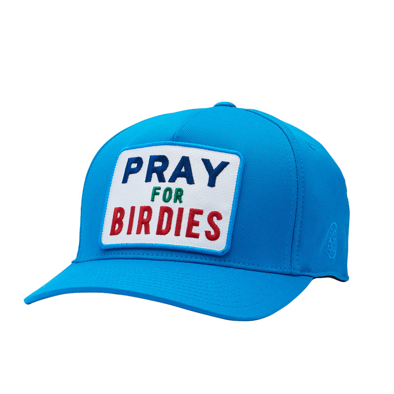 GFORE Pray For Birdies Men's Cap (Ibiza Blue)