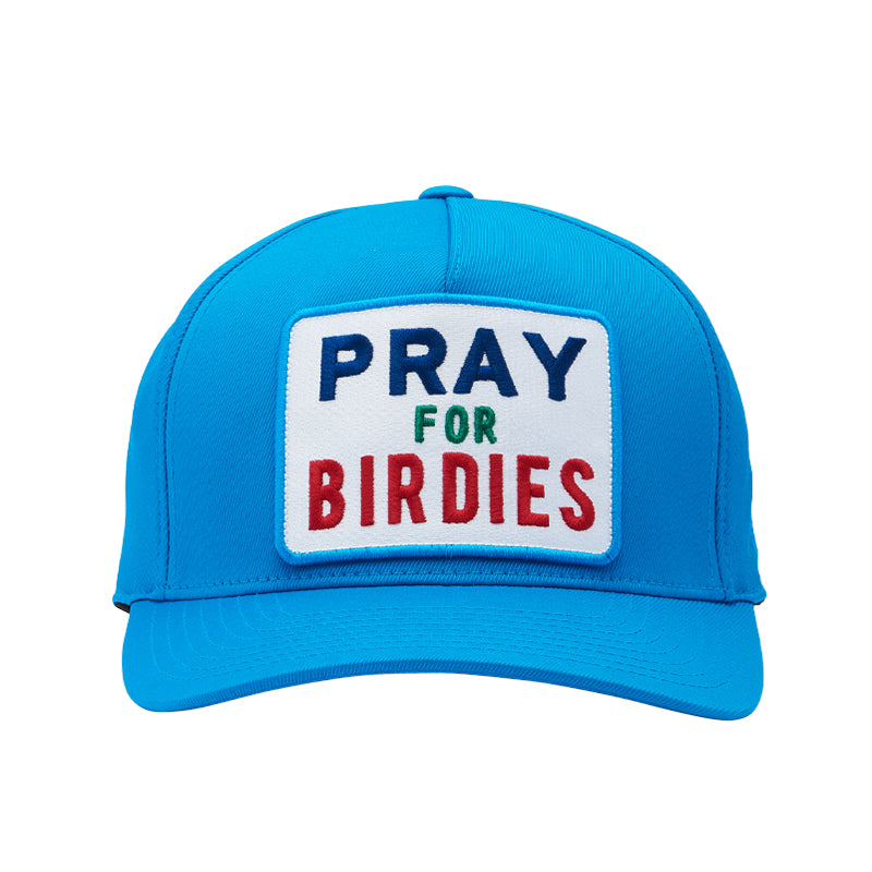 GFORE Pray For Birdies Men's Cap (Ibiza Blue)