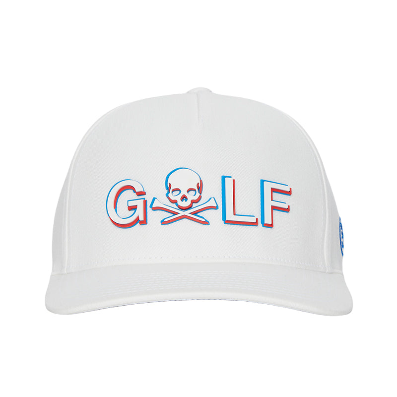 GFORE Killer T's Snapback Men's Cap (White)