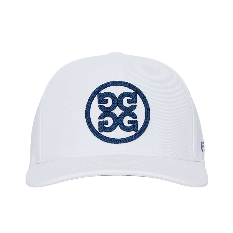 GFORE Circle G's Snapback Men's Cap (White)