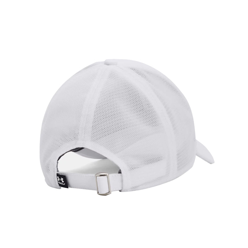 UNDER ARMOUR Driver Mesh Adjustable Men's Cap (White/Navy)