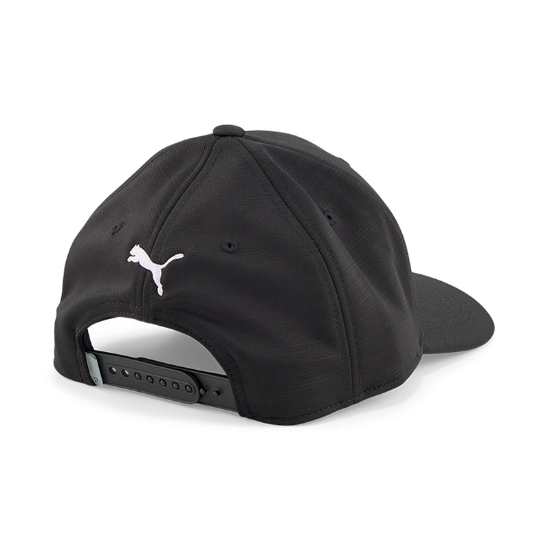 PUMA P Youth Junior Cap (Black/White)
