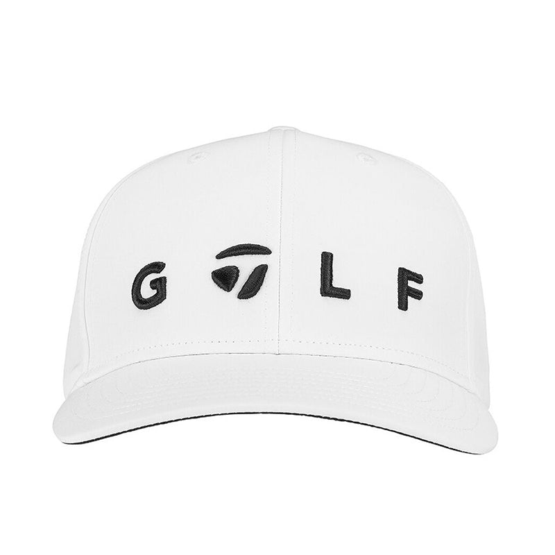 TAYLORMADE Golf Logo Men's Cap (White)