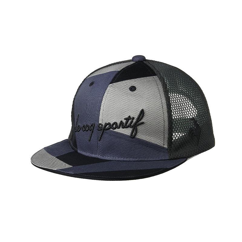 LE COQ SPORTIF GOLF Pacth Work Flat Men's Cap (Black)