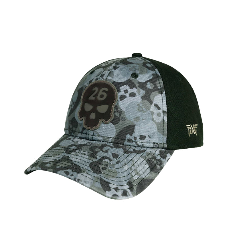 PXG Darkness Skull Men's Cap (Black/Multi)