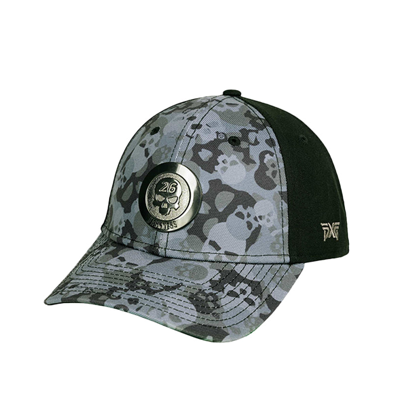 PXG Darkness Skull Men's Cap (Black/Camo)