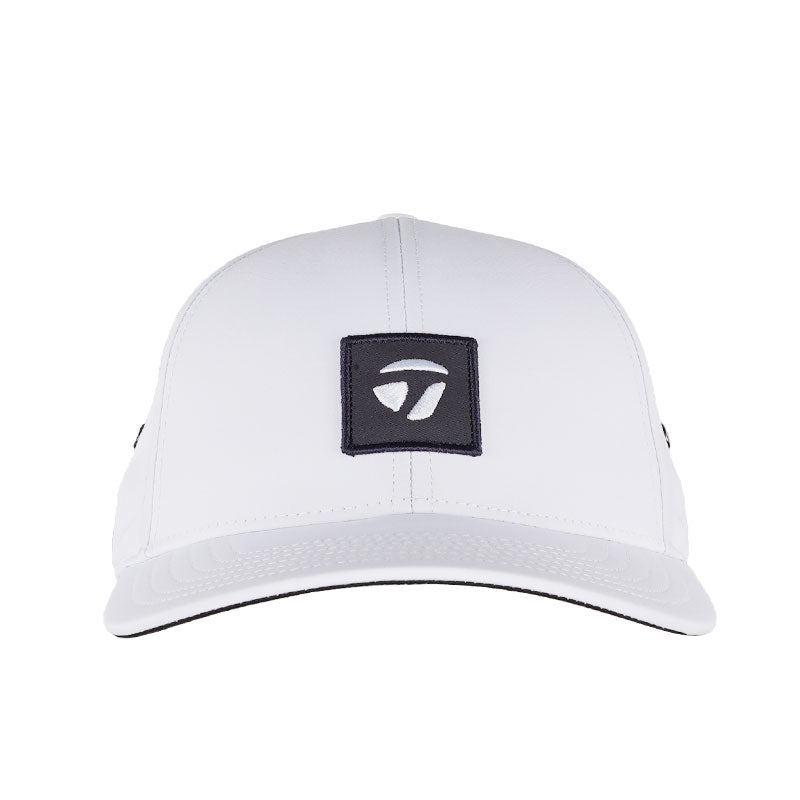 TAYLORMADE Lifestyle Camo Patch Flatbill Men's Cap (White)