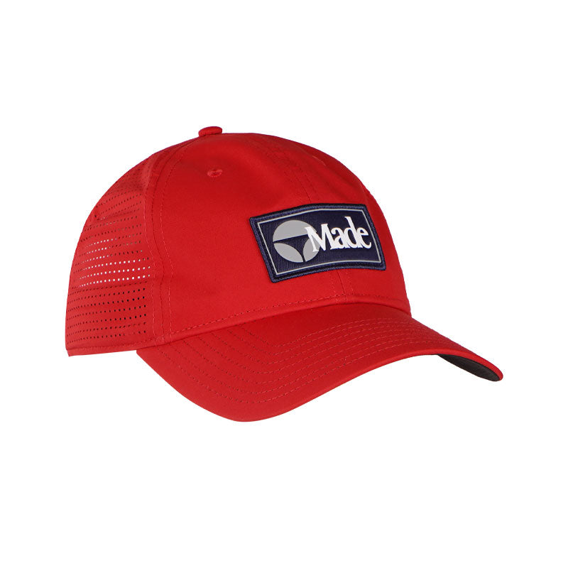 TAYLORMADE Perfomance Lite Patch Men's Cap (Red)