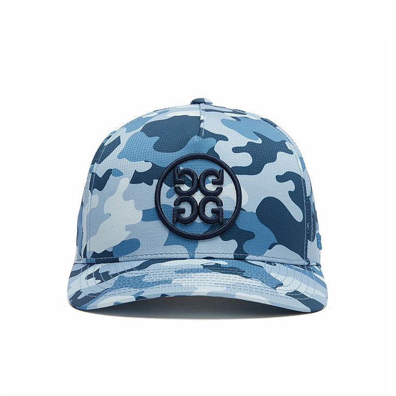 GFORE Circle G's Camo Ripstop Snapback Men's Cap (Slate)