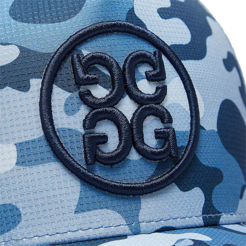 GFORE Circle G's Camo Ripstop Snapback Men's Cap (Slate)