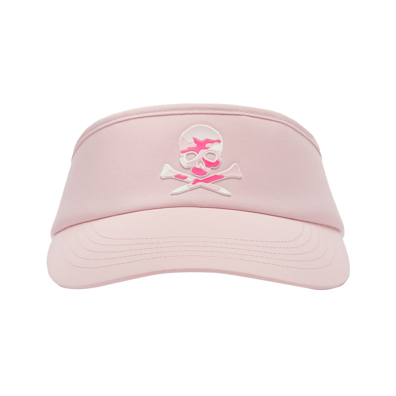 GFORE Skull & T's Stretch Twill Women's Visor (Cameo)