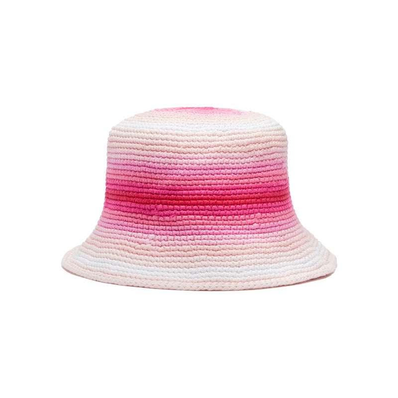 GFORE Circle G's Ombre Crochet Women's Bucket Hat (Day Glow Pink)