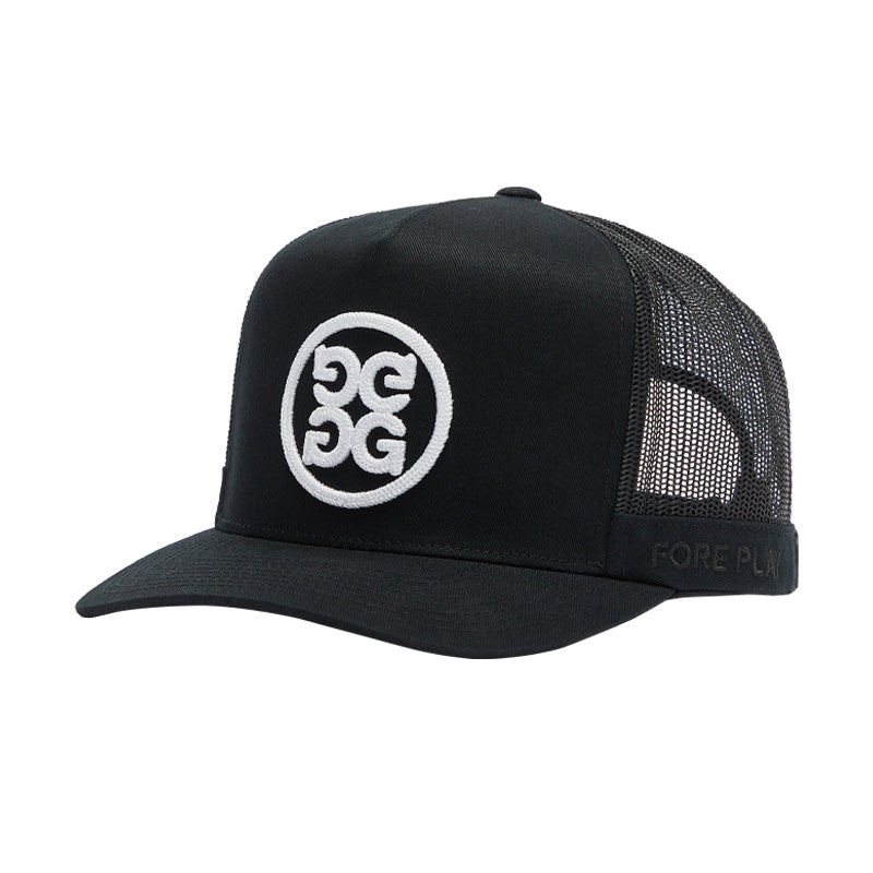 GFORE Circle G's Knit Trucker Men's Cap (Onyx)