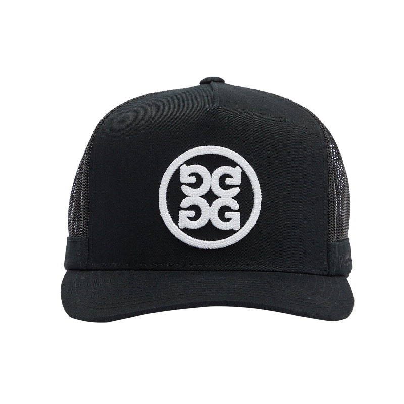 GFORE Circle G's Knit Trucker Men's Cap (Onyx)