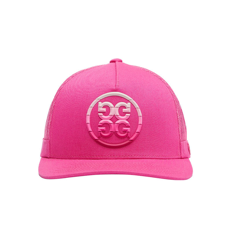 GFORE Circle G's Ombre Trucker Women's Cap (Day Glow Pink)