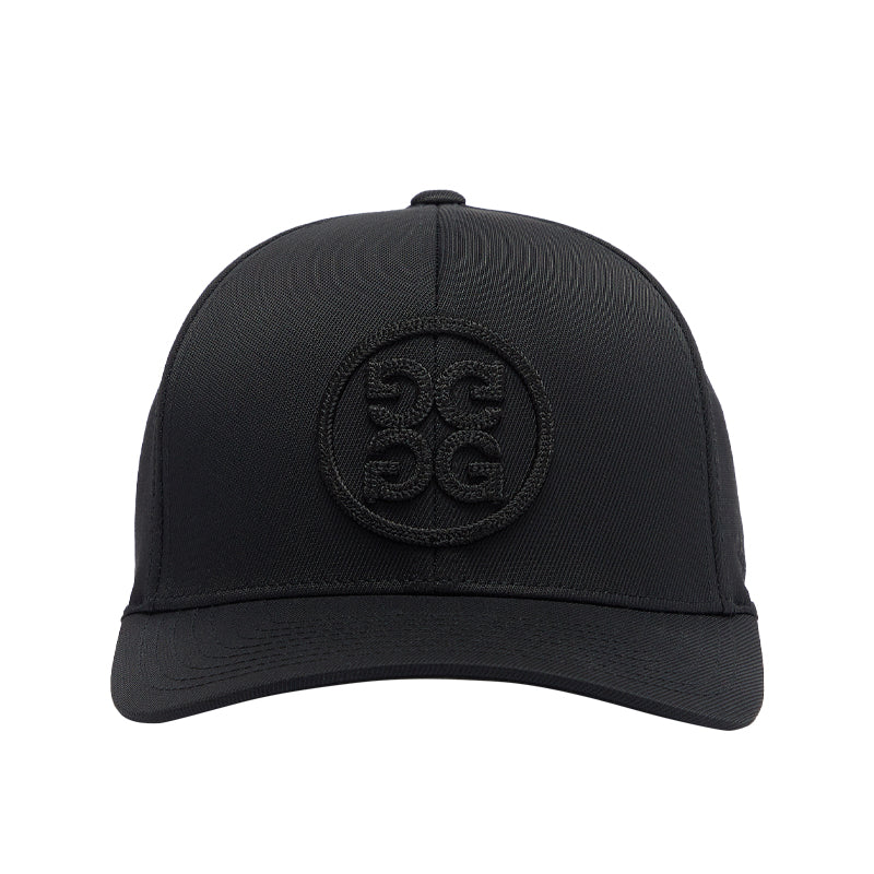 GFORE Circle G's Stretch Twill Men's Snapback Cap (Onyx)