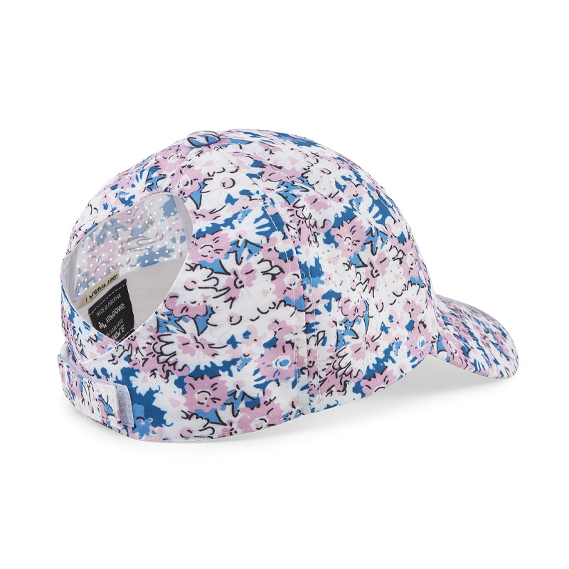 PUMA Bloom Ponytail Women's Cap (White/Pink)