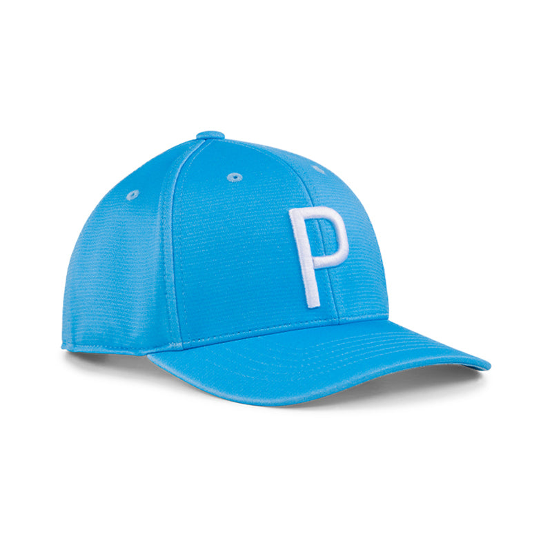 PUMA Men's P Cap (Aqua Blue)