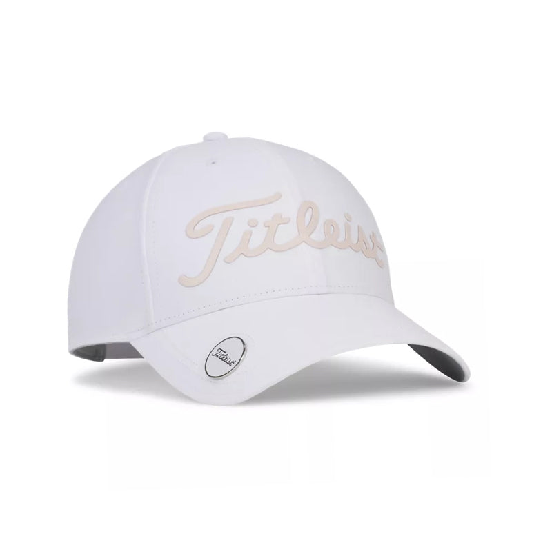 TITLEIST Performance Ball Marker Women's Cap (White/Ros)