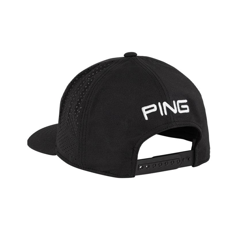 PING Tour Vented Delta 211 Men's Cap (Black)