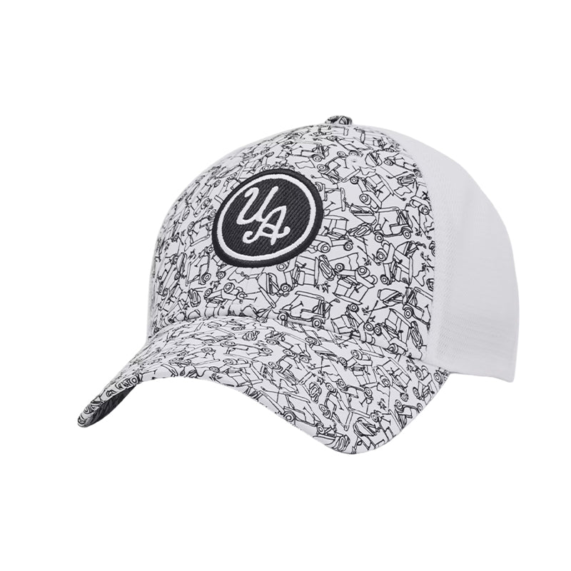 UNDER ARMOUR Iso-Chill Driver Men's Adjustable Cap (White/Black)