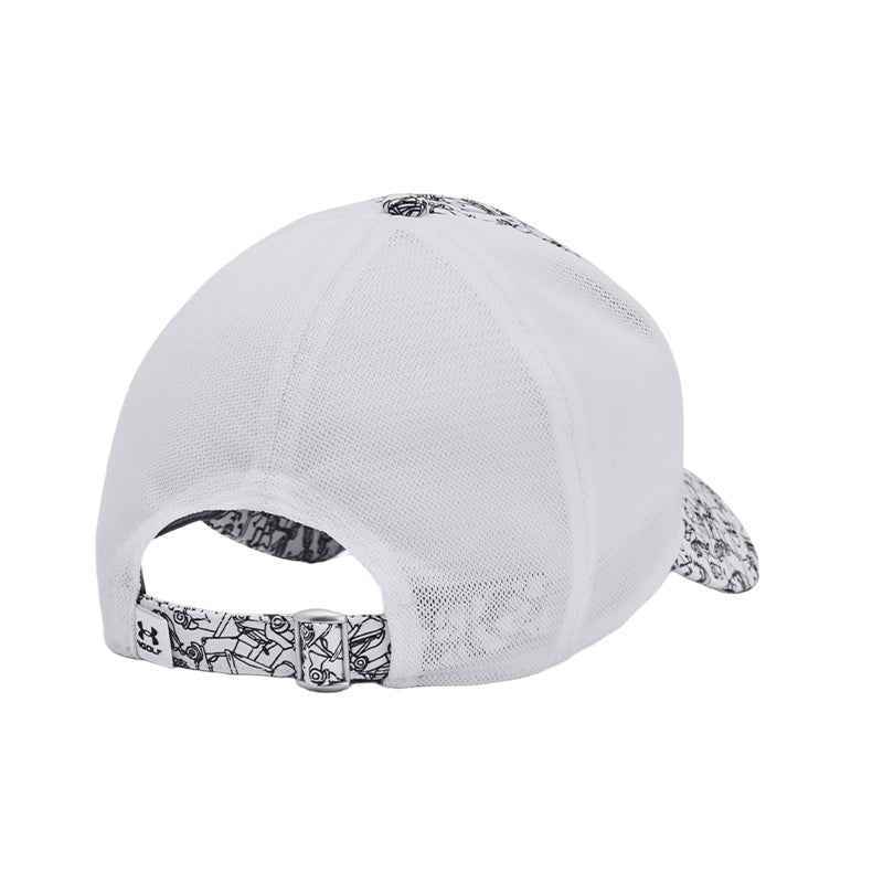 UNDER ARMOUR Iso-Chill Driver Men's Adjustable Cap (White/Black)