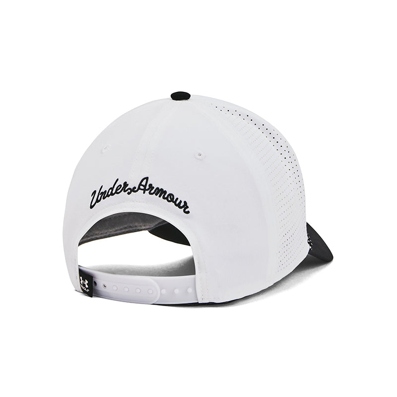 UNDER ARMOUR Driver Snapback Men's Cap (White/Black)