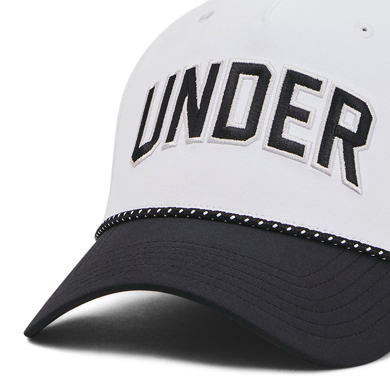 UNDER ARMOUR Driver Snapback Men's Cap (White/Black)