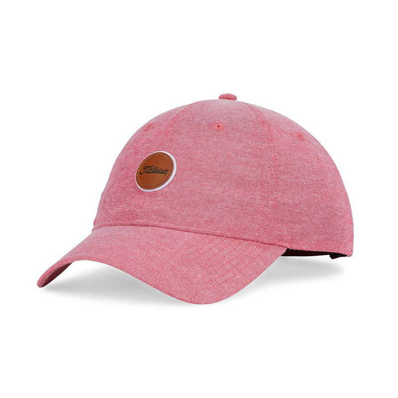 TITLEIST Montauk Oxford Rope Men's Cap (Red)