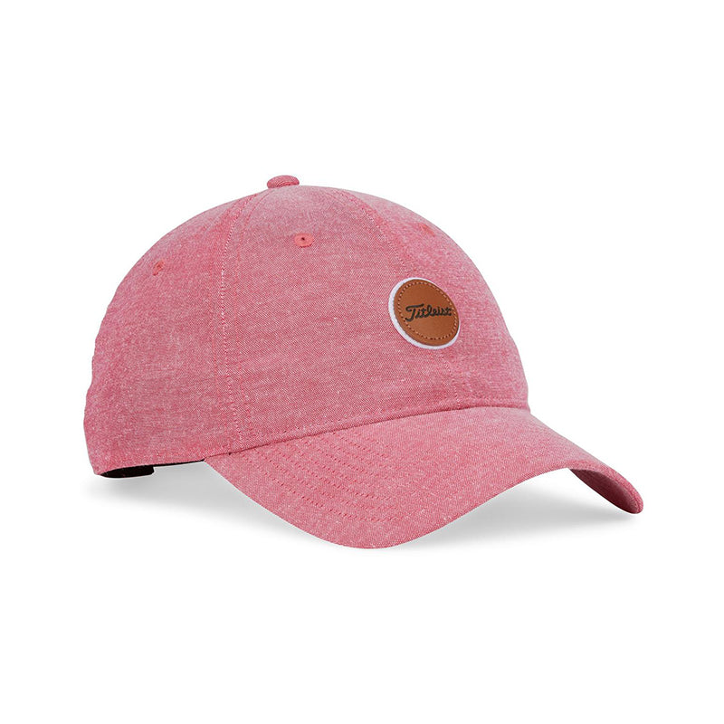 TITLEIST Montauk Oxford Rope Men's Cap (Red)