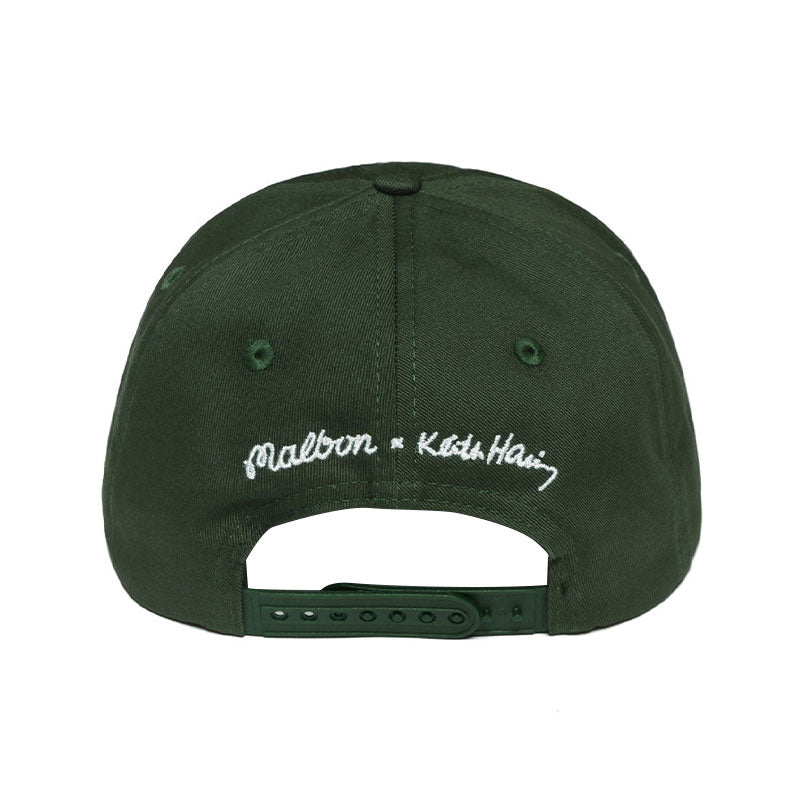 MALBON GOLF x Keith Haring Painters Men's Cap (Green)