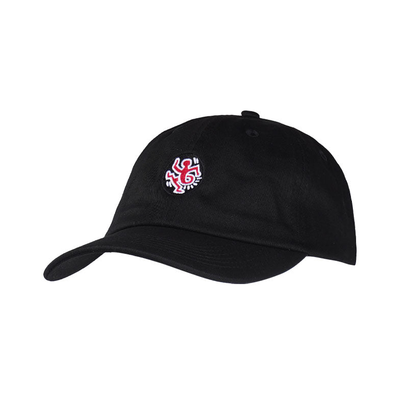 MALBON GOLF x Keith Haring Dad Men's Cap (Black)